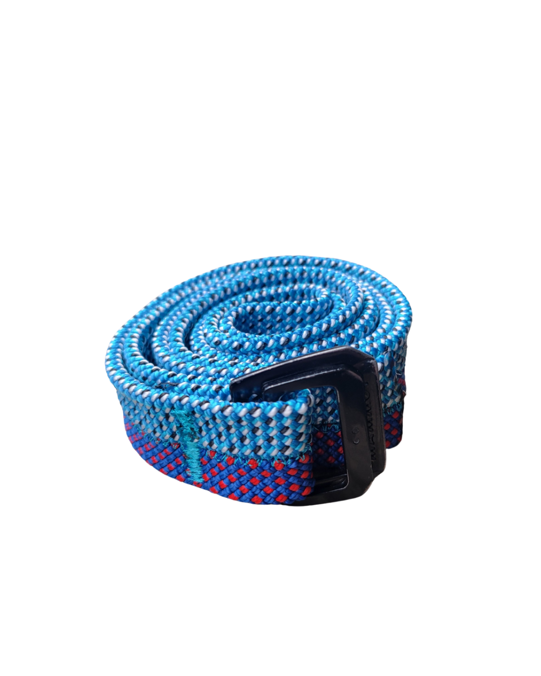Recycled Rope Belt - BI COLOR: Blue Red