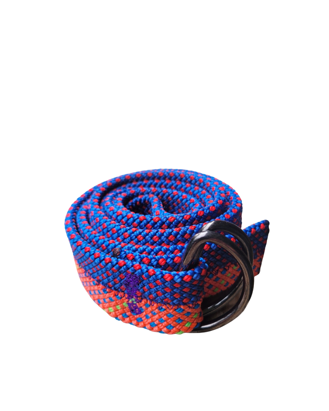 Recycled Rope Belt - BI COLOR: Watermelon Blue Red