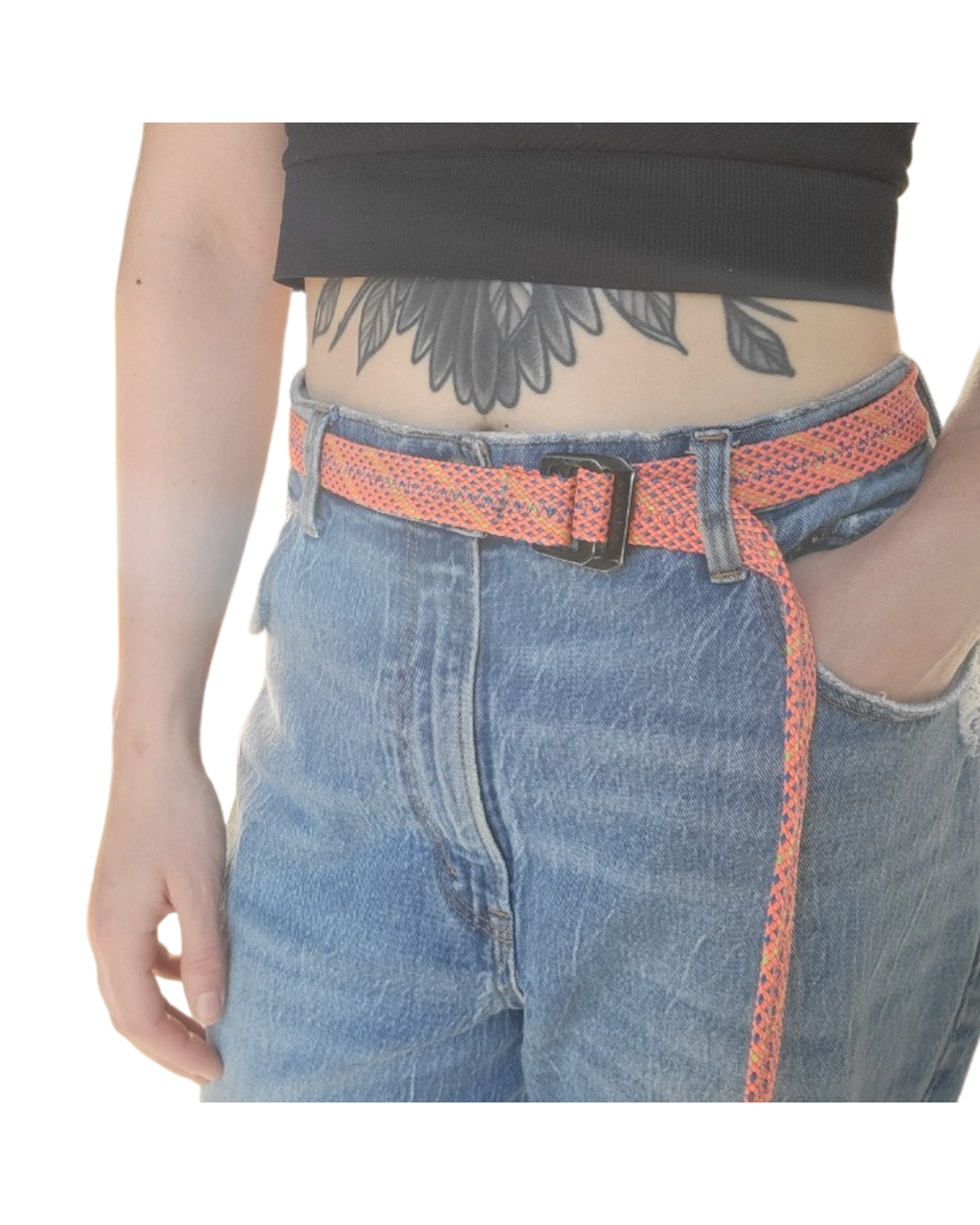 Recycled Rope Belt - Watermelon